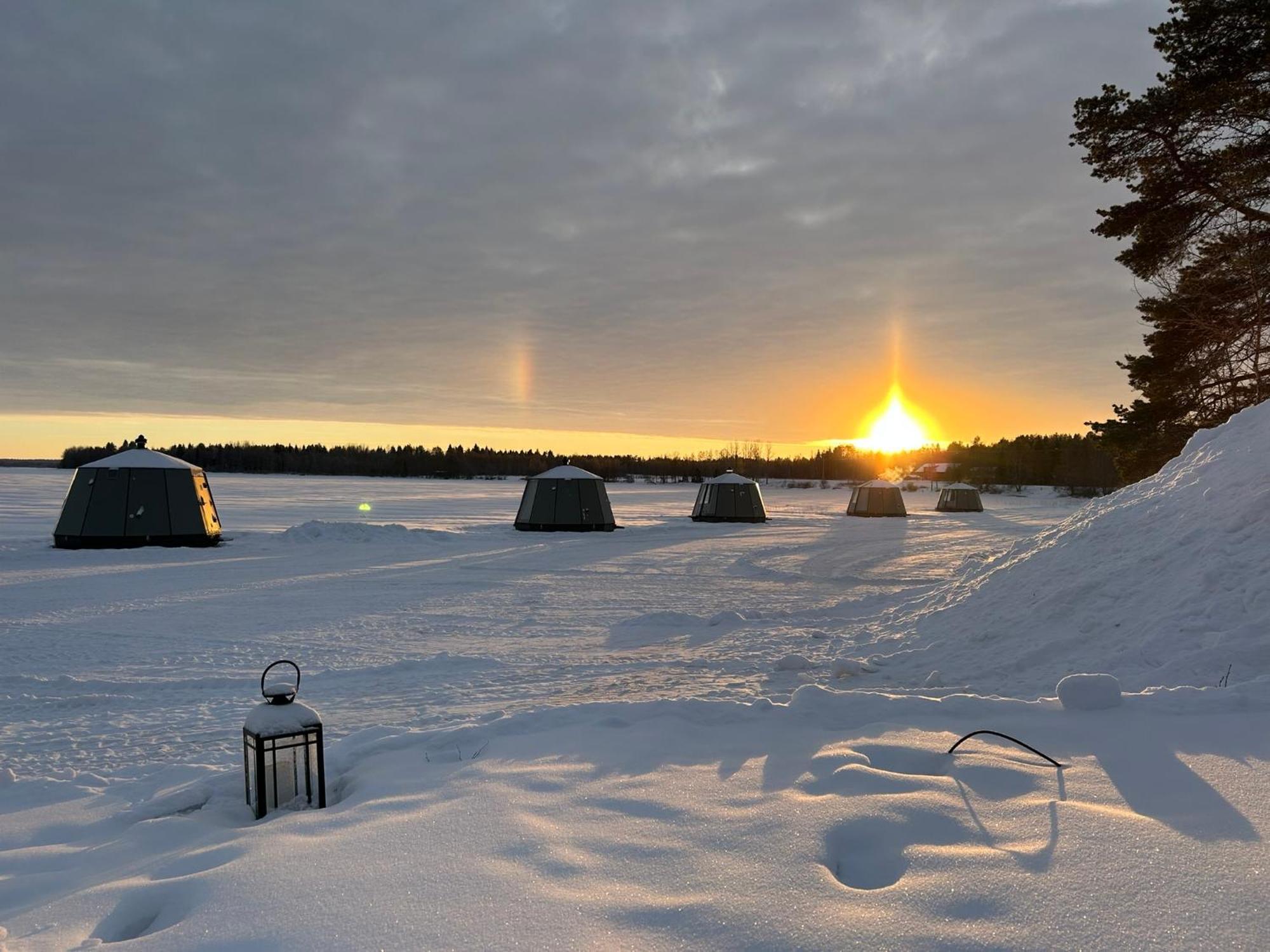 Vikajaervi Lake View Experience Igloos Rovaniemi Eksteriør bilde
